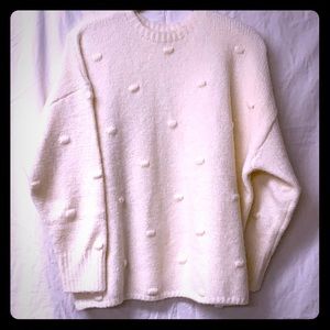 Cream Pattern Sweater
